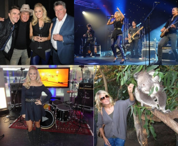 Carrie Underwood hits Australia