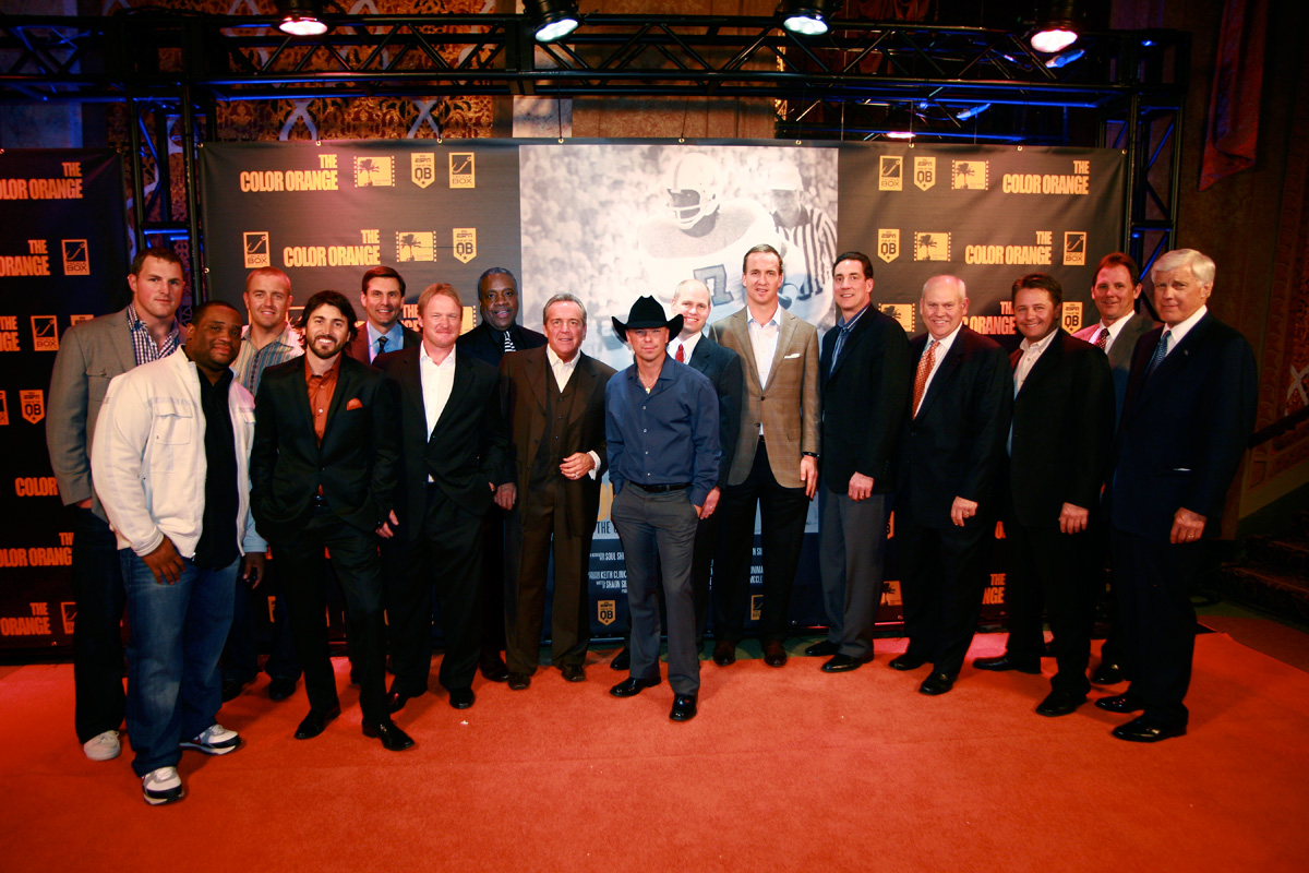 Kenny Chesney at the premiere of "The Color Orange: The Condredge Holloway Story,"