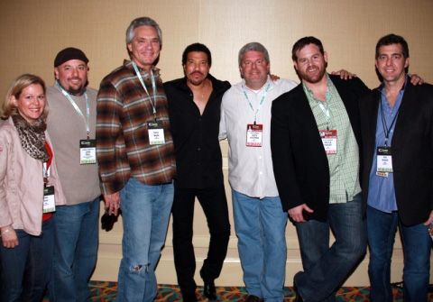 Lionel Richie appears at Universal's CRS luncheon