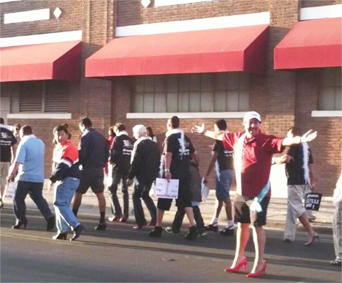 KHEY/El Paso's Walk A Mile In Her Shoes event 