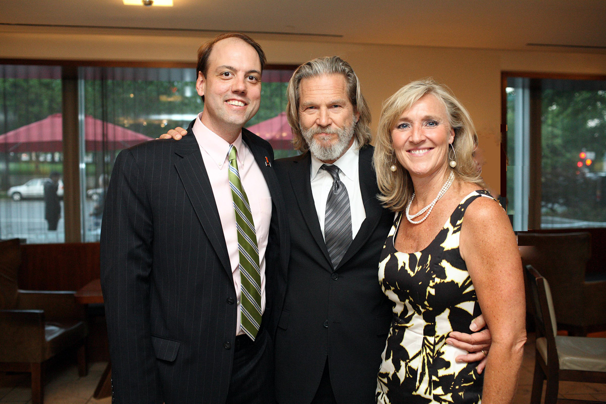 Jeff Bridges was part of Share Our Strength fundraiser