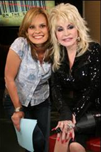 Suzanne Alexander welcomes Dolly Parton