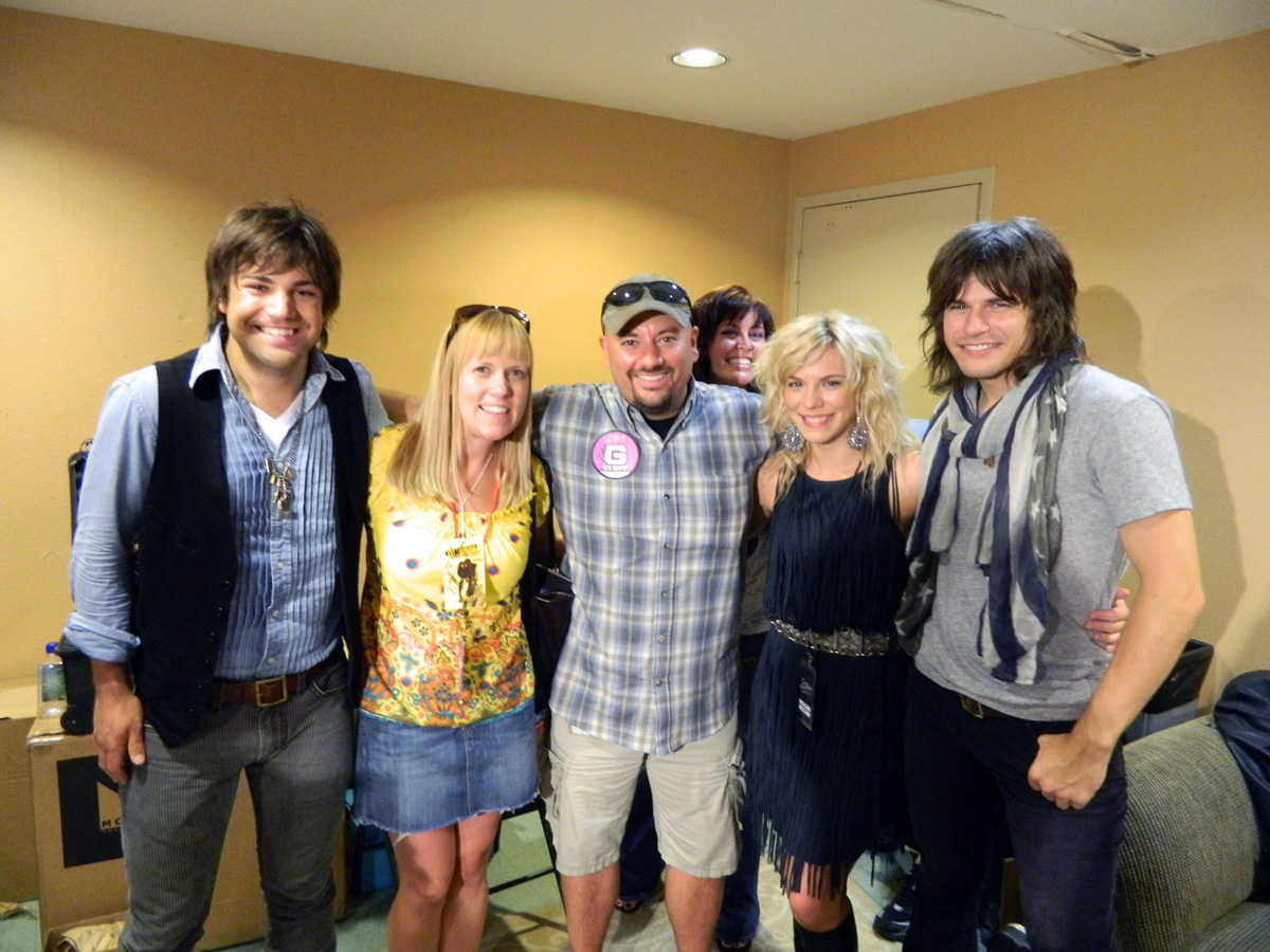 Dial Global's John Paul visits with The Band Perry