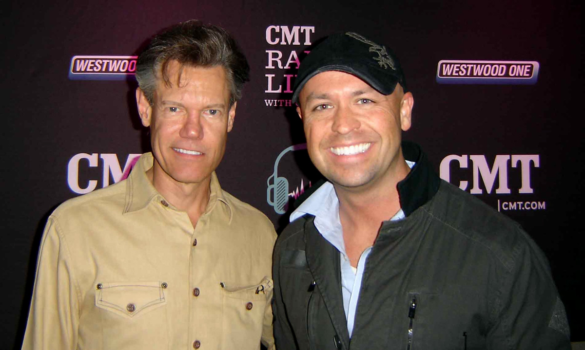 Randy Travis hangs with CMT's Cody Alan