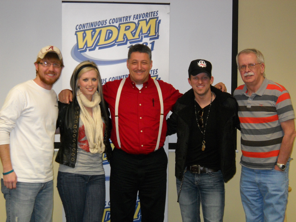 Thompson Square stops by WDRM/Huntsville