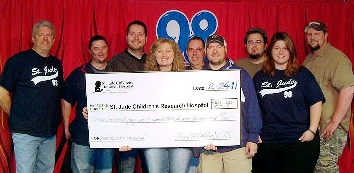 WSIX/Nashville raises $ for St. Jude