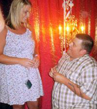 WYCD/Detroit's Jason the 300 lb. Cowboy proposed to his girlfriend