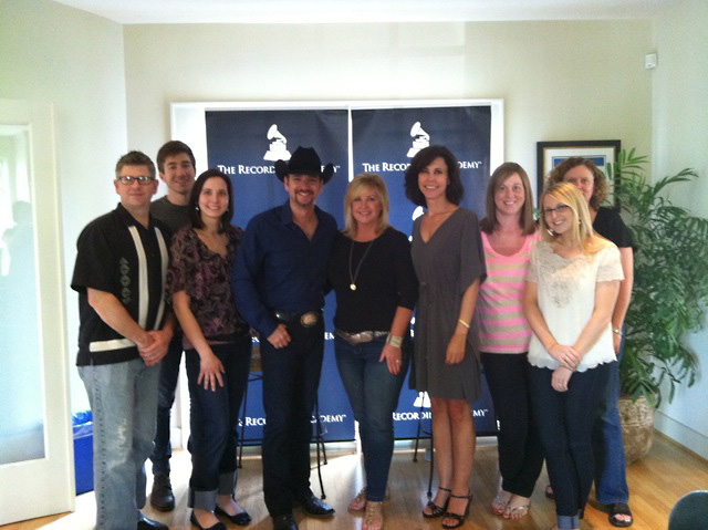 Craig Campbell stops by Recording Academy