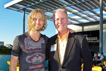 Casey James performs at "Hats Off Round Up"