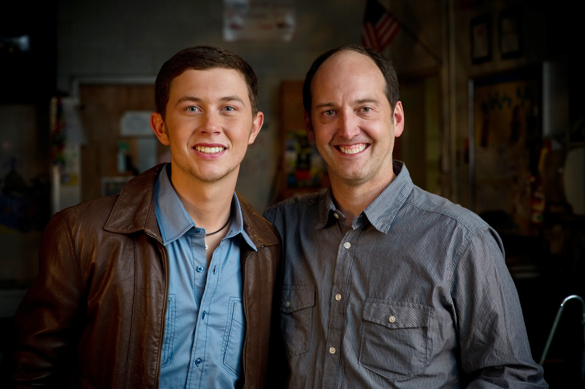 Scotty McCreery signs with Todd Cassetty's (right) new Artist Management Firm, Cassetty Entertainment