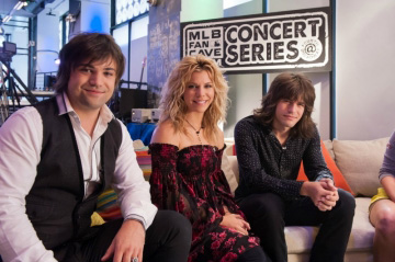 The Band Perry performs for MLBFanCave.com
