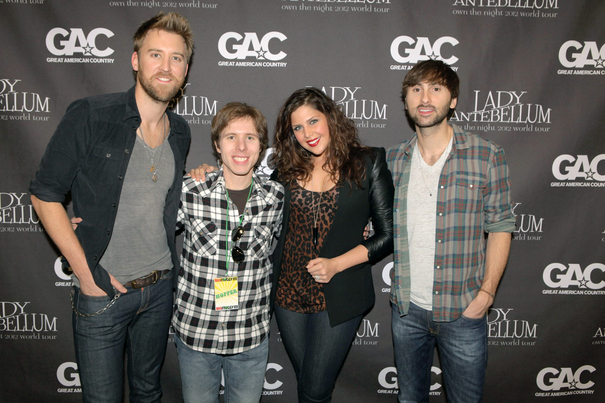 Lady Antebellum stops by WFGE-FM