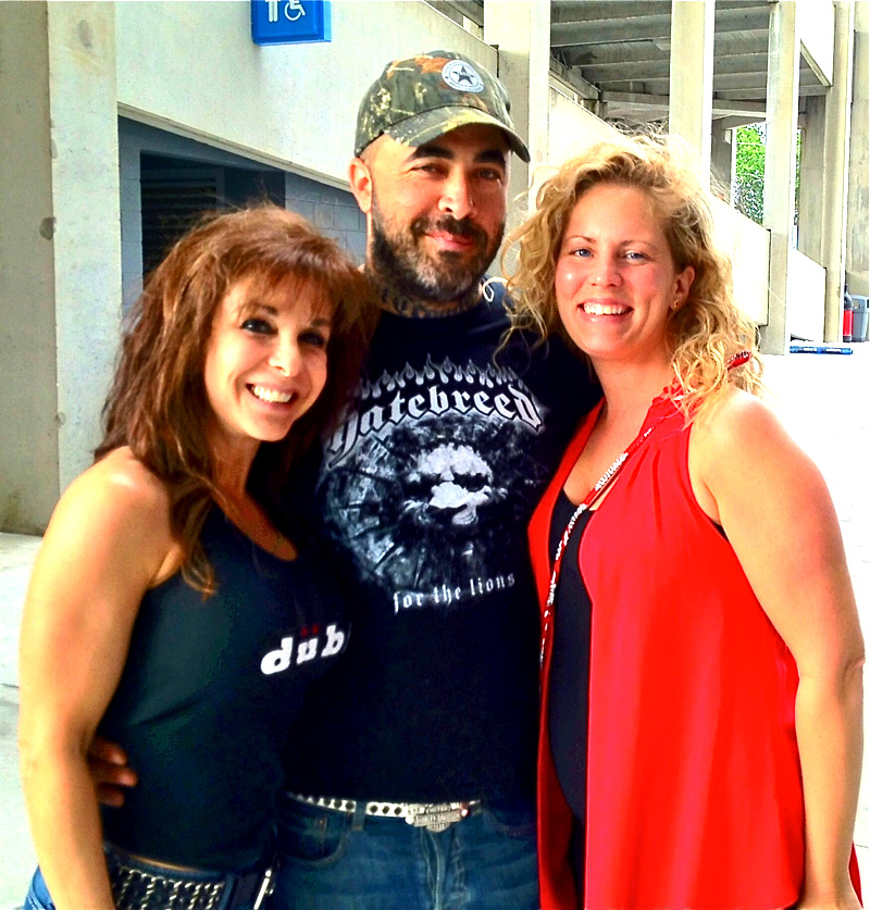 Aaron Lewis meets up with WPCV staffers