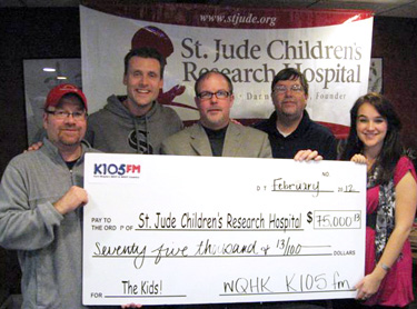 WQHK raises $ for St. Jude