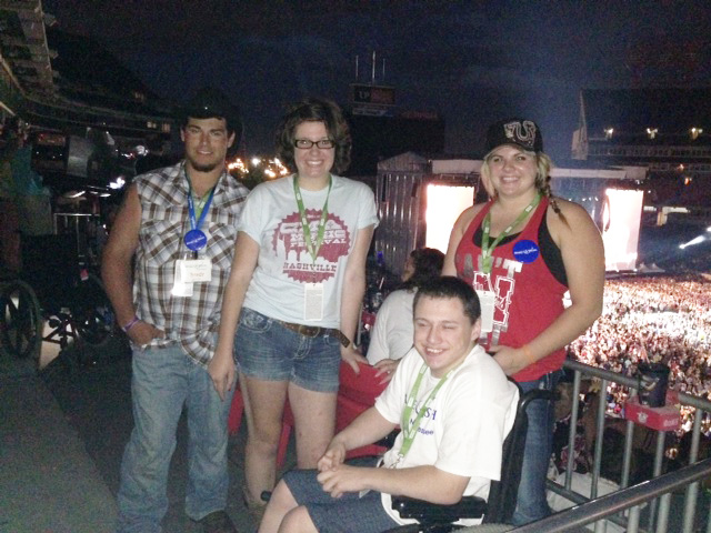 Make-A-wish's CMA Music Fest attendees
