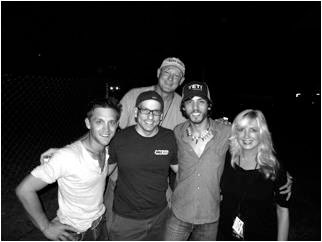 Chris Janson visits with CBS Radio KMLE/Phoenix at Country Thunder in Twin Lakes, WI. 