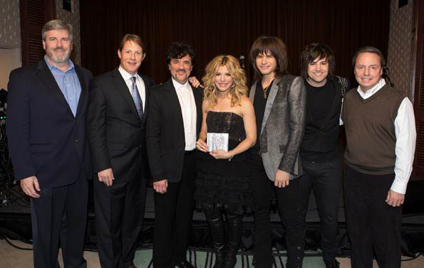 he Band Perry played their forthcoming album, "Pioneer," for industry guests 