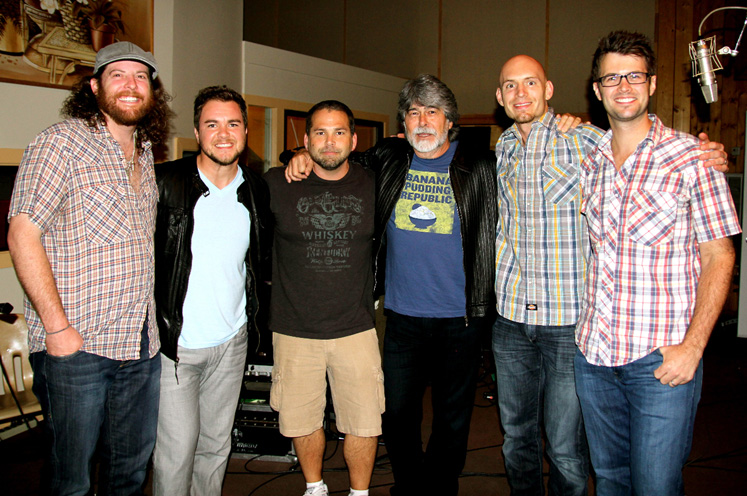 Eli Young Band recently got together with the band Alabama to record a song