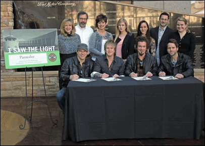 Parmalee becomes honorary "Freinds and Family" memebers of CMHOFM