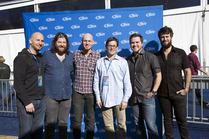 Eli Young Band performs at Superbowl