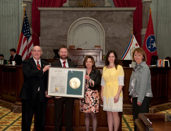 Craig Morgan honored by TN members of the 108th General Assembly