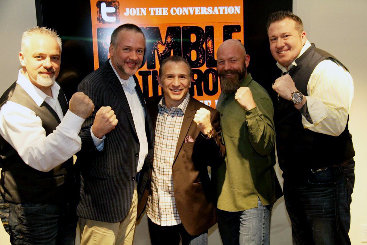 Ray Mancini promotes A Fight for Kids