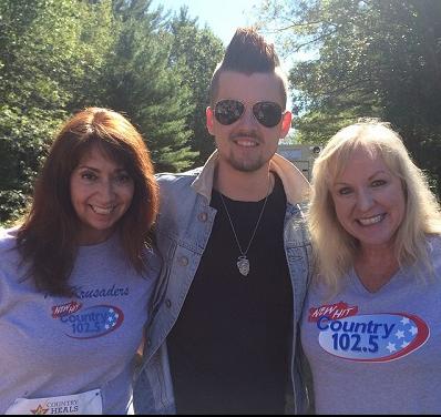 Red Bow Records, Chase Bryant, Greater Media Boston, WKLB, Country 1025, Boston, Country Heals, Tufts Medical Center, Floating Hospital for Children, Carolyn Kruse, Kruser, Lori Grande