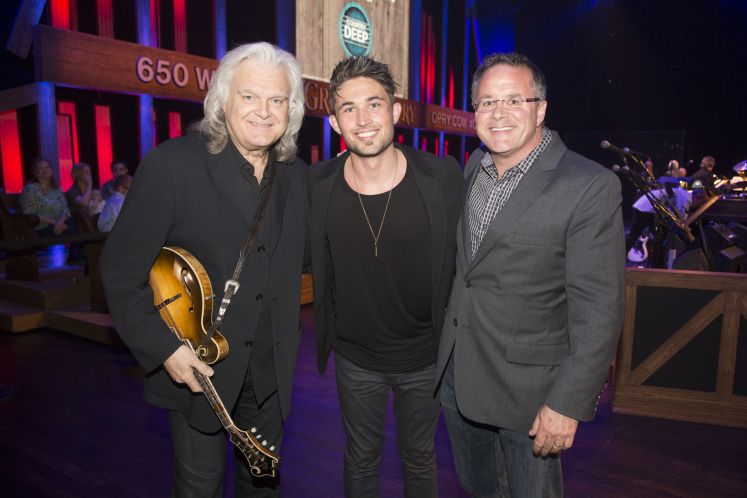 Warner Music Nashville, Michael Ray, Grand Ole Opry, Kiss You In The Morning, Porter Waggoner, Green Green Grass Of Home, Ricky Skaggs, Pete Fisher, Nashville