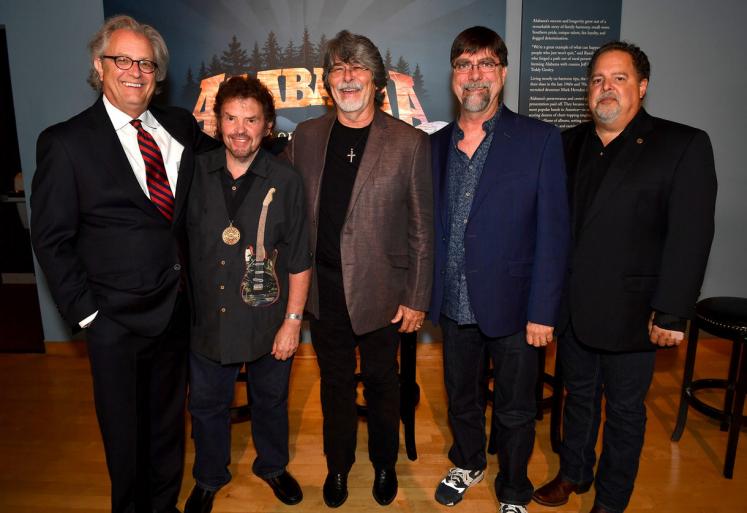 Country Music Hall of Fame, Alabama, Song Of The South, Kyle Young, Jeff Cook, Randy Owen, Teddy Gentry, Conway Entertainment Group, Tony Conway