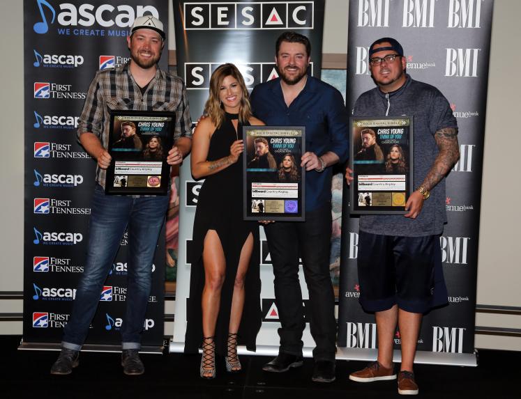 RCA Nashville, Chris Young, BMLG Records, Cassadee Pope, RIAA Gold, Think Of You, Country Music Hall of Fame, Corey Crowder, JOsh Hoge