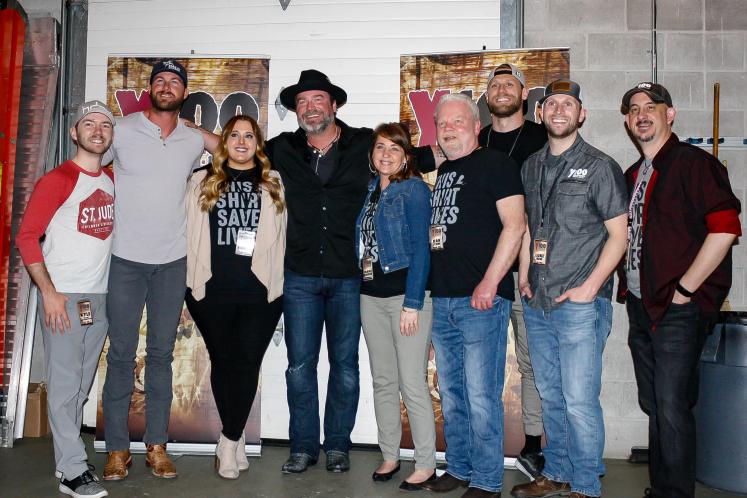 WNCY, Midwest Communications, St. Jude Jam, Lee Brice, Chase Rice, Riley Green