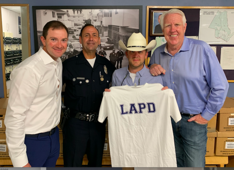 The Valory Music Co, Justin Moore, Los Angeles Police Department, LAPD, Mt. Wilson FM Broadcasters, KKGO, Go Country 105, Late Nights and Longnecks