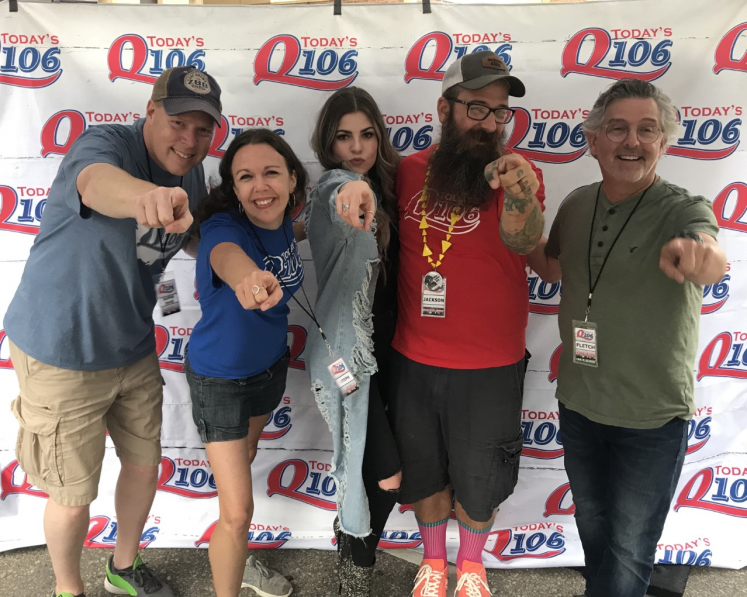 Reviver Records, Tenille Arts, Mid-West Family Broadcasting, WWQM, Q106