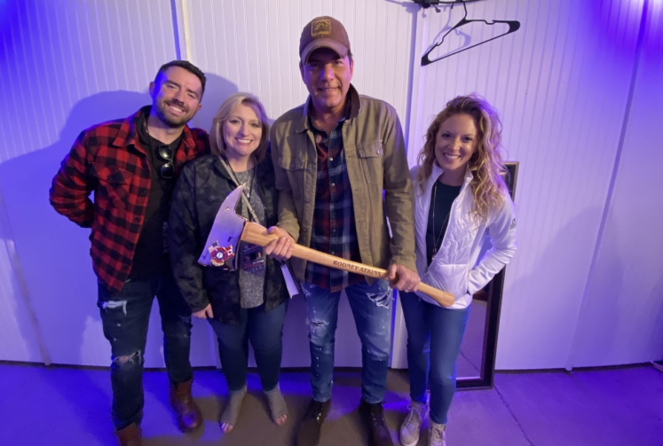 iHeartMedia, WKSF, 99.9 Kiss Country, Asheville, Curb Records, Rodney Atkins
