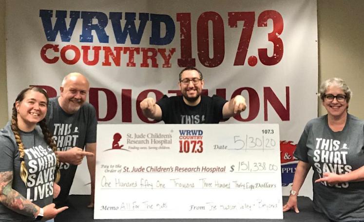 iHeartMedia, WRWD, Country 107.3, St. Jude Children's Research Hospital