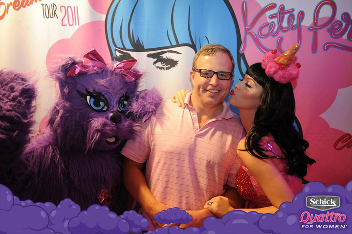 WINK/Ft. Myers, FL's Michael Hayes hangs with Katy Perry