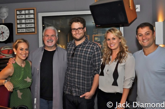 Seth Rogen stops by WRQX 