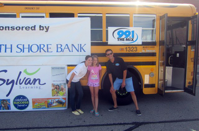 WMYX collected school supplies for kids in need