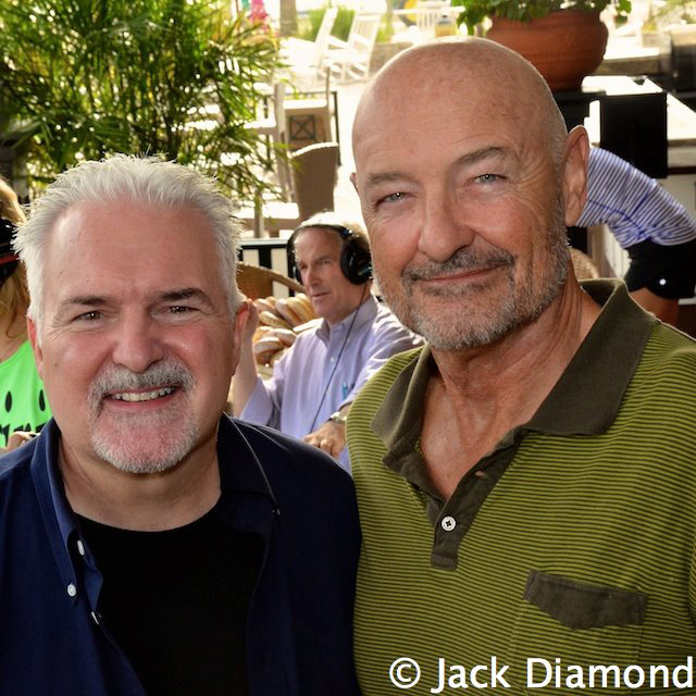 Jack Diamond hangs with Terry O'Quinn