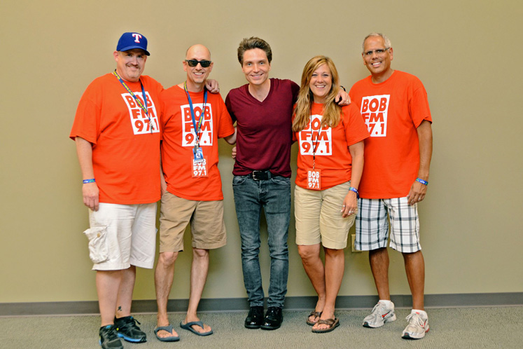 Richard Marx performed at the Andover Central Park