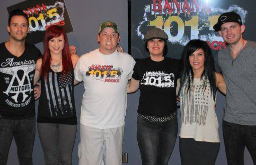 Skillet stops by WWBN