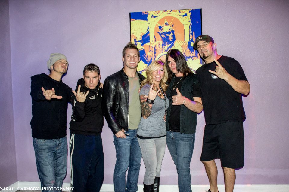 Fozzy at WXQR's Meet and Greet