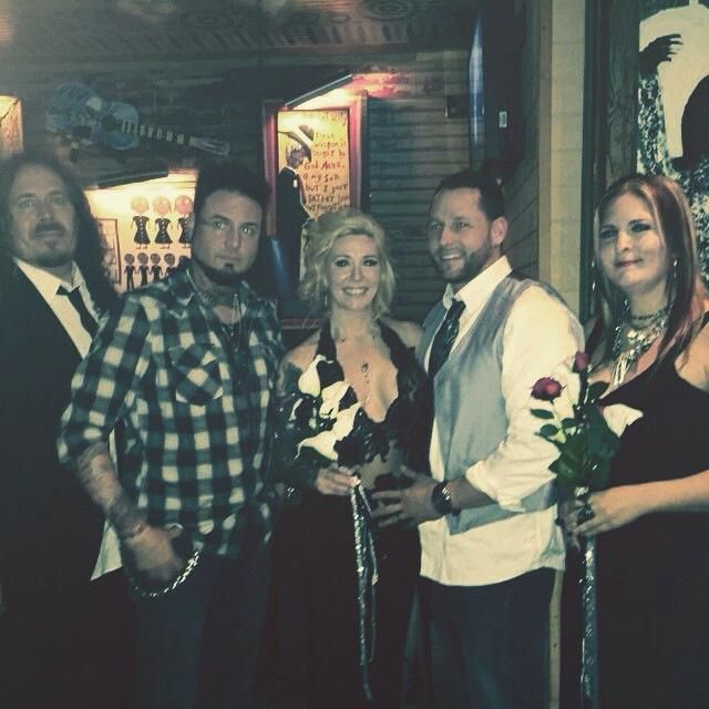 WXQR, Tina Smash, Full Metal Jackie, Las Vegas Rock Wedding