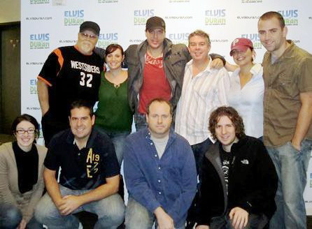 Dane Cook stopped by Elvis Duran and the Morning Show