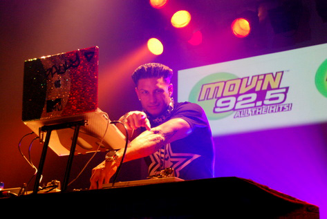 Jersey Shore's DJ Pauly D pumps up KQMV listeners