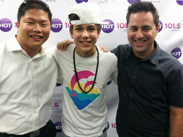 Austin Mahone stops by Y100