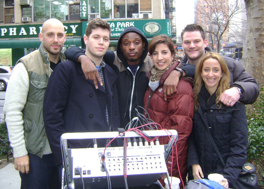Chiddy Bang performs in Tribeca Park 
