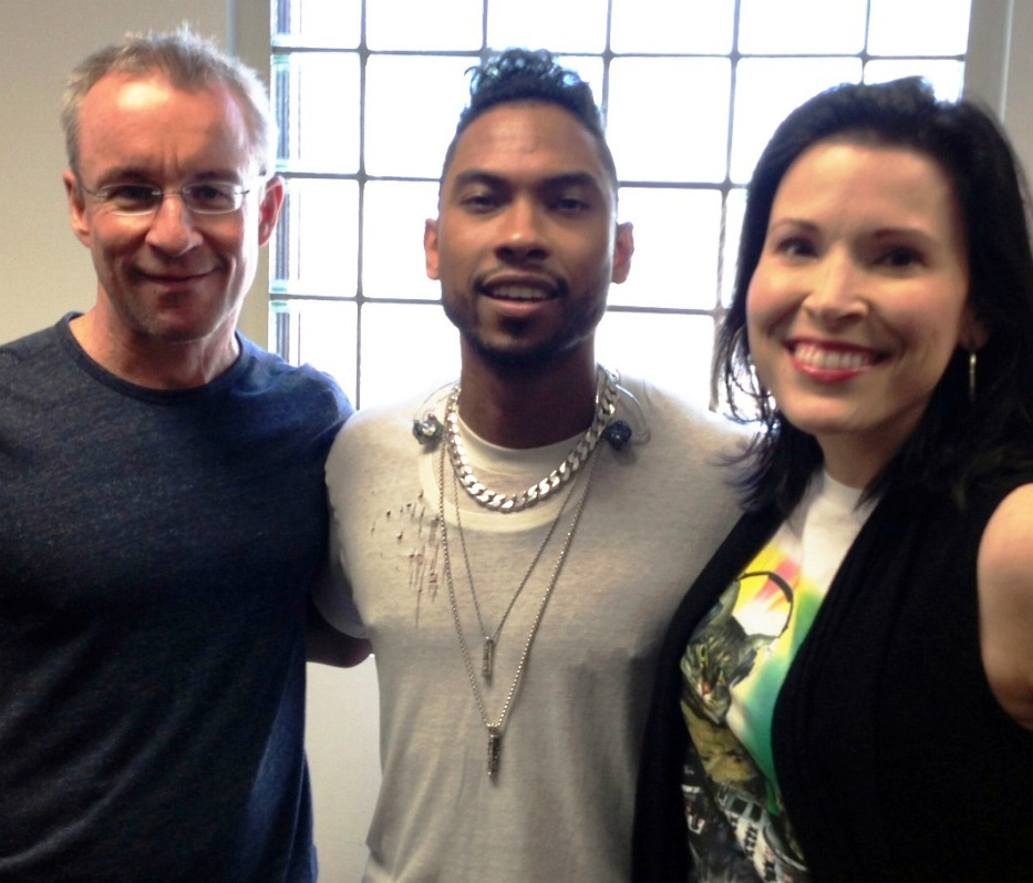 Miguel stops by KAMP