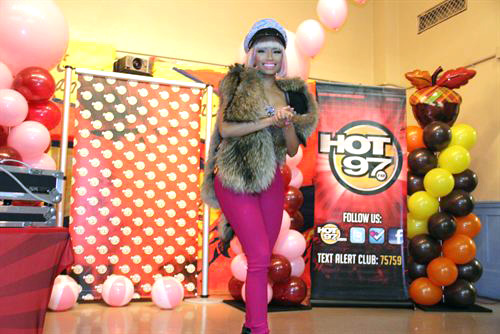 Nicki Minaj with Hip Hop Has Heart Foundation 