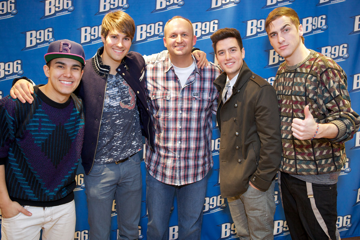 Big Time Rush stops by WBBM